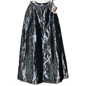 Jessica McClintock Gunne Sax Vintage Skirt Metallic